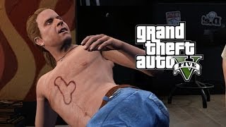 GTA V #44 - Bonita Tatuagem de Piroca! (GTA 5 em Português PT-BR)