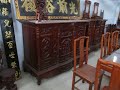 Bàn ghế ăn gỗ gụ, gỗ hương Đồ gỗ mỹ nghệ Đức Hiền 17/7/2012