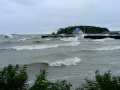 Wild waves on Lake Erie - Part 1 - 2011_09300032.AVI