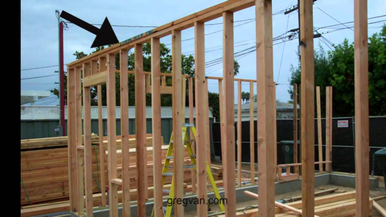 What Are Wall Framing Top Plates? Carpentry and Home Framing YouTube