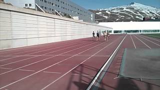 Entrenamiento de velocidad en Sierra Nevada