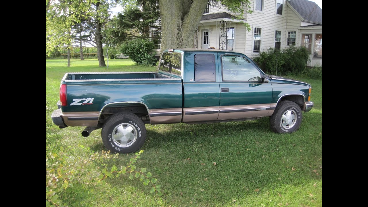 TEST DRIVE 1996 CHEVY 1500 6.5 DIESEL 4X4 EX CAB $old, see what you 1996 Chevy 6.5 Turbo Diesel Mpg