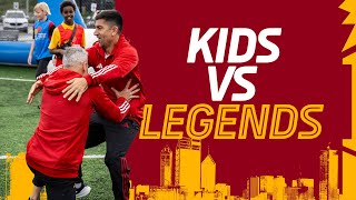 BAMBINI 🆚? LEGENDS | Aldair, Tonetto e Pizarro sfidano i giocatori delle scuole calcio locali🇦🇺???