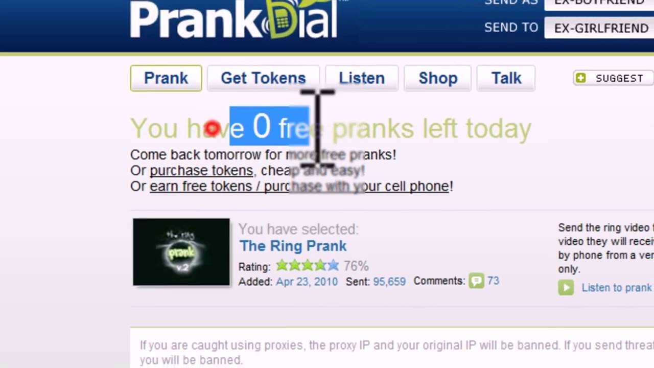 online prank dialer