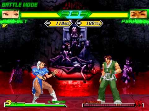 Capcom vs SNK W 2.8] Chun-Li vs Kim - YouTube