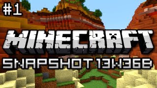 Minecraft: New Biomes Galore! (Snapshot 13w36b Part 1)