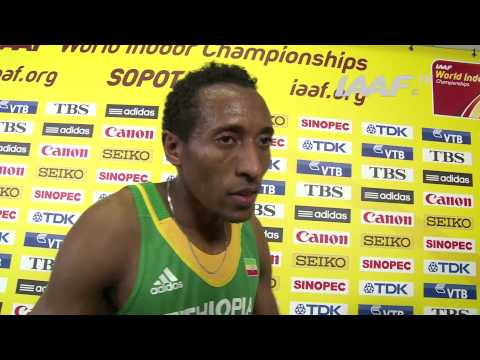 Interview with Mohammed AMAN - World Indoor Championships