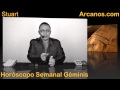 Video Horóscopo Semanal GÉMINIS  del 12 al 18 Abril 2015 (Semana 2015-16) (Lectura del Tarot)