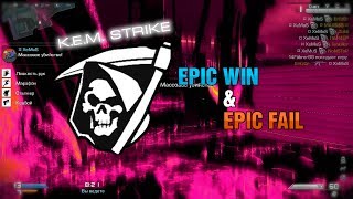 Call of Duty: Ghosts - K.E.M. Strike - EPIC WIN & EPIC FAIL!