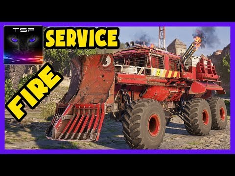 Crossout #528 ► FIRE Service Truck - Art Build and Funny Gameplay
