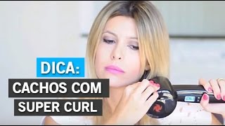 Como fazer cachos no cabelo com Super Curl - Höss