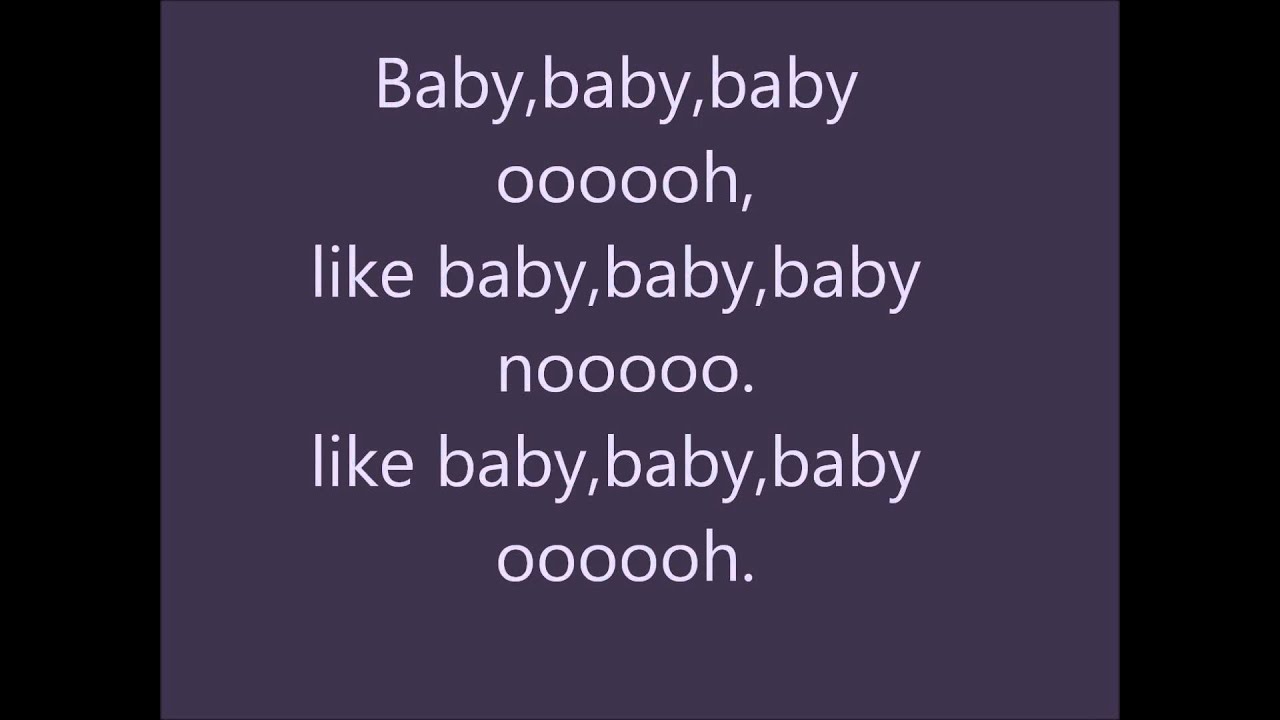 Justin Bieber - Baby Lyrics HD - YouTube