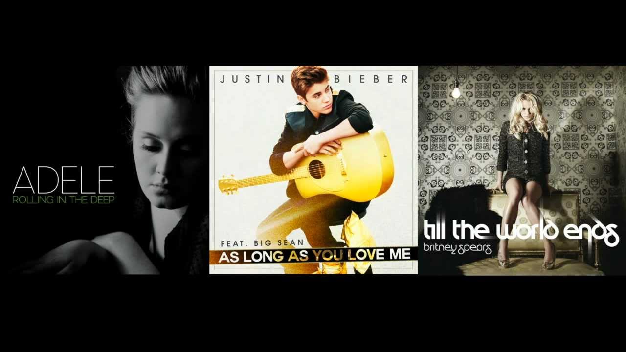 Justin Bieber ft. Big Sean vs. Adele vs. Britney - As Long As The ...