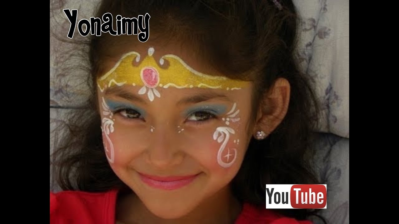 Juegos+De+Pinturas+De+Princesas PINTACARITAS DE PRINCESA . FACE PAINTING PRINCESS . - YouTube