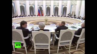 Владимир Путин проводит заседание президентского Совета по науке и образованию