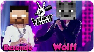 THE VOICE DOS YOUTUBERS #1 COM REZENDE E WOLFFAO