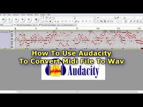 midi to mp3 audacity