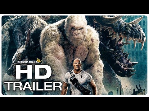 Download RAMPAGE Movie Clip George vs Giant Crocodile (2018) Dwayne Johnson Monster Movie Trailer HD