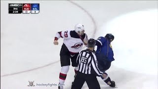 Ryane Clowe vs Roman Polak Jan 28, 2014