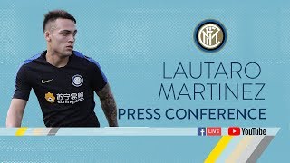 LAUTARO MARTINEZ | LIVE PRESS CONFERENCE | Inter 2018/19 | …
