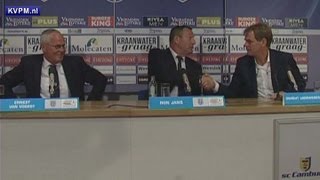 PEC Zwolle - SC Cambuur (2-0); persconferentie © 2013 kvpm.nl