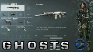 GHOSTS Multiplayer - Create-A-Class Soldier, PERKS & Weapon Points! (Call of Duty: Ghost)