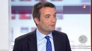 Florian Philippot invité des 4 vérités sur France 2 (23.08.13)