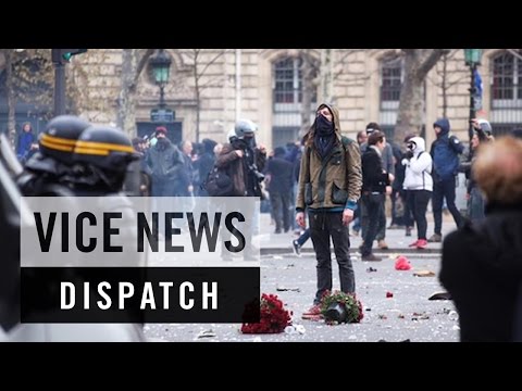 Police Clash With Protesters in Paris: COP21 - Climate Emergency