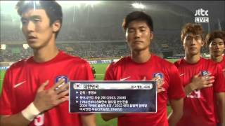 130724 애국가 걸스데이 방민아 Girl's Day Minah Korea National Anthem