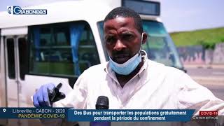GABON / PANDÉMIE COVID-19: des bus pour transporter les populations gratuitement