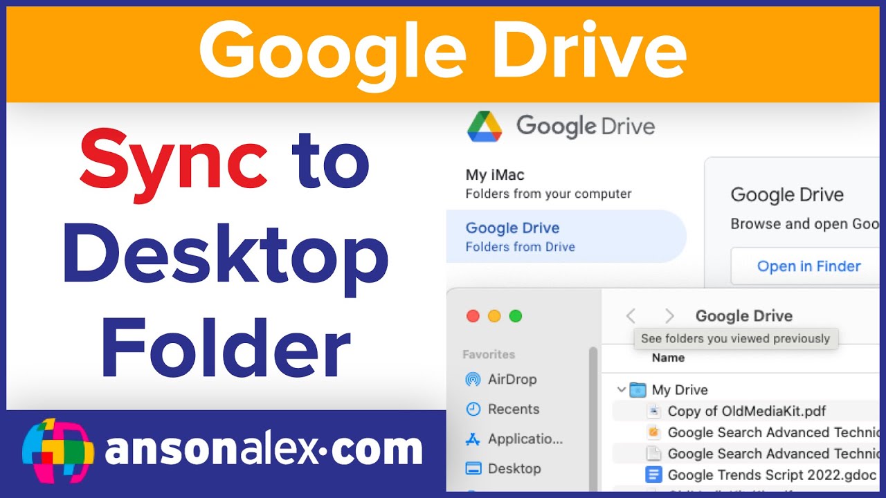 how to sync certain folders on google drive for mac