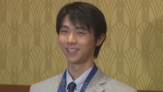 「日本人として最高の賞」 紫綬褒章の羽生結弦さん