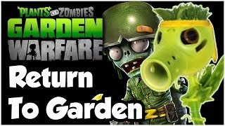 Plants vs. Zombies Garden Warfare Walkthrough - RETURN TO GARDEN!! Gameplay (1080p HD)