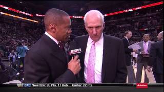 Gregg Popovich Two Word Interview