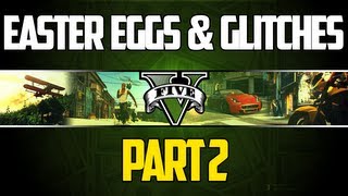 GTA 5 Easter Eggs And Secrets Compilation 2: CJ, Master Chief, Red Dead Redemption, Thelma & Louise