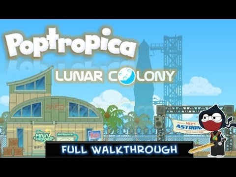 Poptropica Cheats For Lunar Colony Full Walkthrough - YouTube