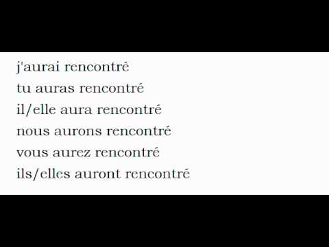 Rencontre conjugaison
