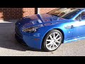 Light Blue Aston Martin Vantage S