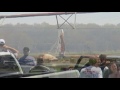 Saturn V scale model rocket launch 480p