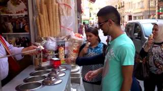 This Turkish Ice Cream Man Is A Magician