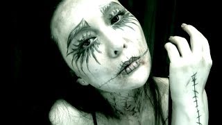 ✟From Pretty To Creepy Halloween Look 最簡易最省錢嚇人妝容