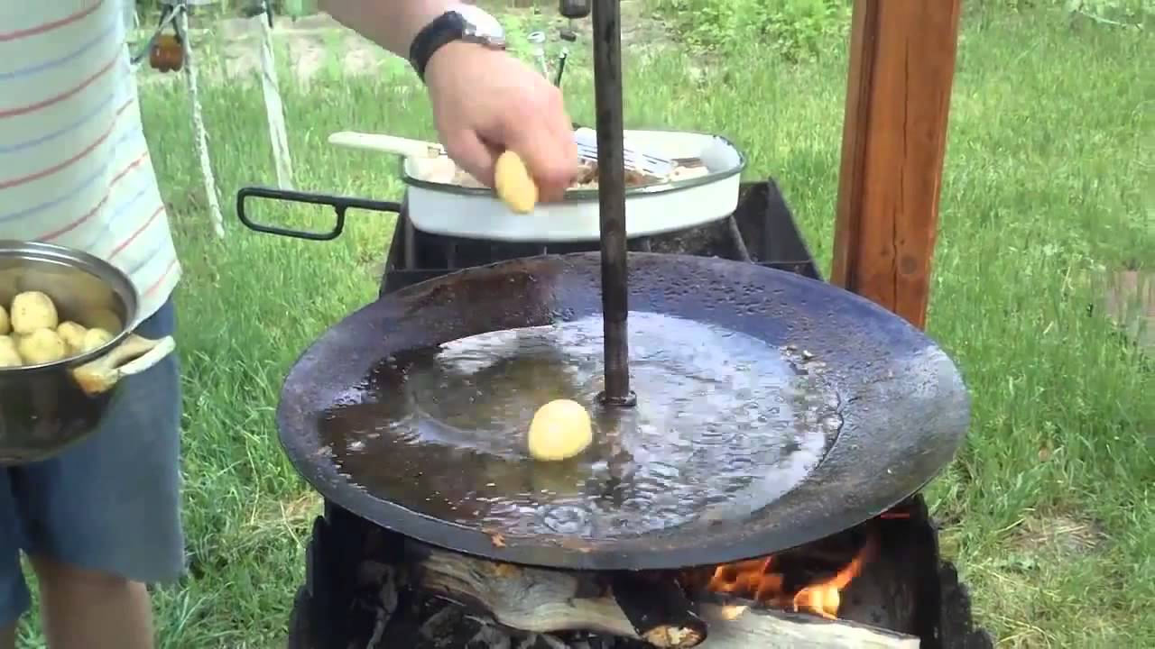 Как из обычной сковороды сделать гриль Как из обычной сковороды сделать гриль