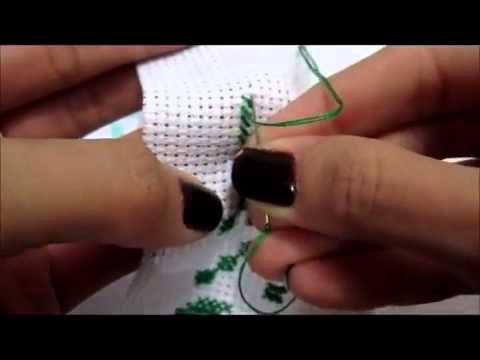 Huong dan cach theu tranh chu thap co ban phan 3