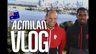Rossoneri in Tour | Il Vlog da Perth ✈🇦🇺?? |  @emirates