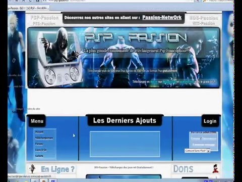 cracker psp en firmware 6.60 PRO-B9 - YouTube