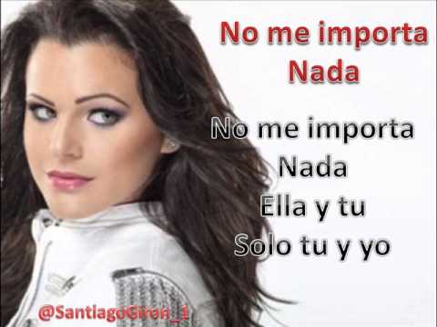 LETRA DE NO ME IMPORTA letra de no me importa: