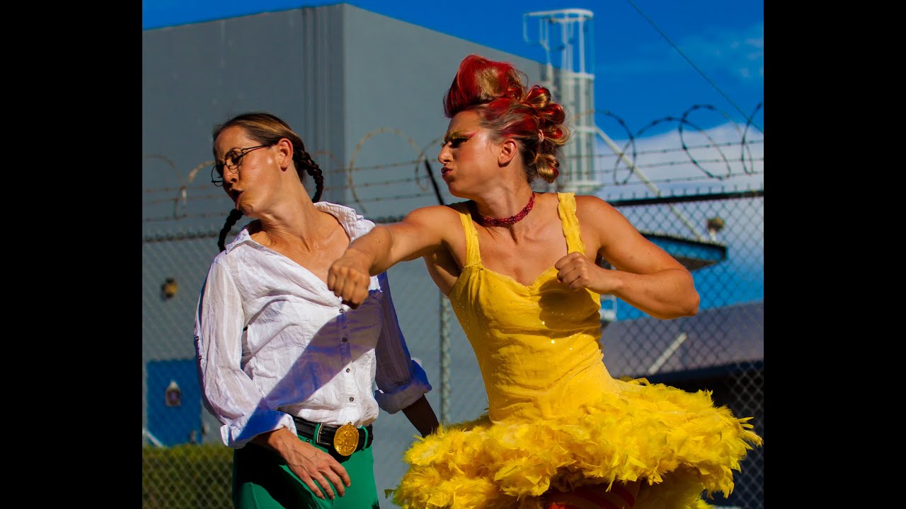 FEMALE CHICK FIGHT female chick fight: