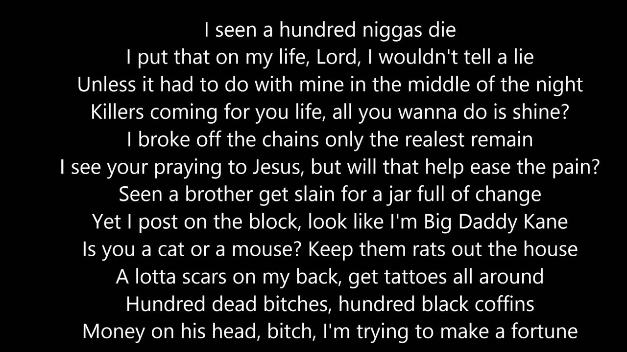 Rick Ross -100 Black Coffins Lyrics - YouTube