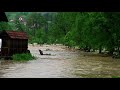 POPLAVA DONJA ORAHOVICA 24.05. 2014 - odnesena stara vodenica - ricijev snimak