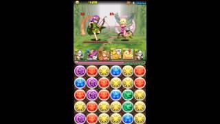 パズドラ「CoCコラボ 地獄級」薔薇戦姫・グレイスヴァルキリー9倍PTノーコン攻略